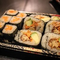 sushi menu at Amitabha in Prague