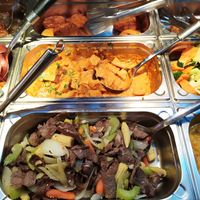 Yummy buffet at Amitabha in Prague
