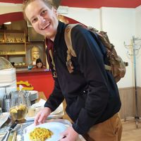 Biggest fan at Amitabha in Prague