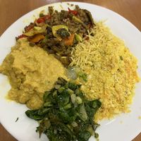 Lunch buffet   at Pop Vegan Food in Sao Paulo