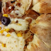 Frango com catupiry at Pop Vegan Food in Sao Paulo