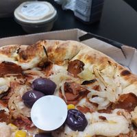 Calabresa at Pop Vegan Food in Sao Paulo