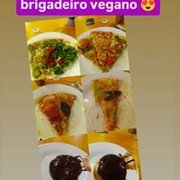 Rodízio de pizza vegana muito bom at Pop Vegan Food in Sao Paulo