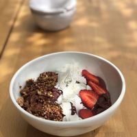Açai bowl at Bowl in Mykonos