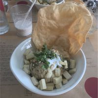 tofu bowl at Bowl in Mykonos