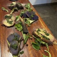 Degustación de papas andinas  at Nuna Raymi in Cusco