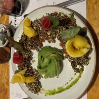 Ensalada de quinoa   at Nuna Raymi in Cusco