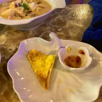 won ton - sorry, nearly all gone  at Dow Vegan Restaurant in Koh Phi Phi