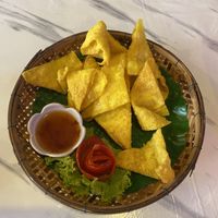 Wontons  at Dow Vegan Restaurant in Koh Phi Phi