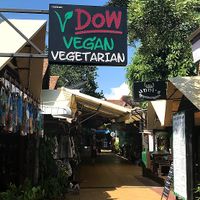 Restaurant Front at Dow Vegan Restaurant in Koh Phi Phi