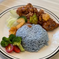 Sweet & Sour Abalone Mushroom Rice  at Simple Food 煜星素 in Central Singapore