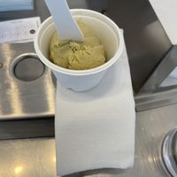 Pistachio Lucuma  at Tribeca Ice Cream in Berlin