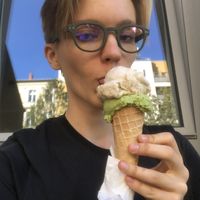   at Tribeca Ice Cream in Berlin