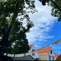 Op t terras at De Zeeuwse Hemel in Zierikzee