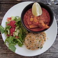 Vegan curry at De Zeeuwse Hemel in Zierikzee