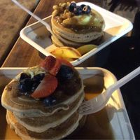 Pancake porn close up! at OSU Coconuts in London