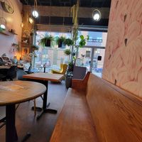 Interior at Chez Alex Bakery in Brooklyn