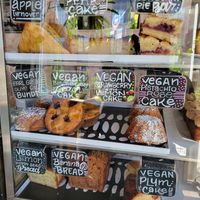 Vegan pastries at Chez Alex Bakery in Brooklyn