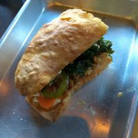 Crazy eyes at Chez Alex Bakery in Brooklyn