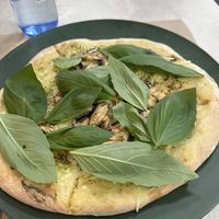 Pizza Bianca   at Pizzeria La Faina in Malaga