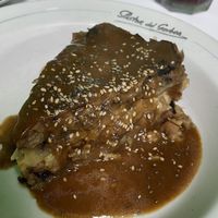 Musaka  at El Pastor del Gorbea in Berriz