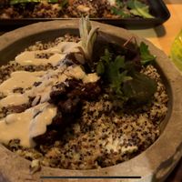 Quinoa dish  at Chia Vegan Restaurant in Cusco