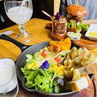 Tropical breakfast  at Chia Vegan Restaurant in Cusco