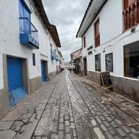 Street it’s in  at Chia Vegan Restaurant in Cusco