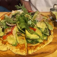 Pizza   at Chia Vegan Restaurant in Cusco