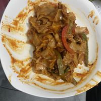 Vegan pad thai- great and cool  at Chia Vegan Restaurant in Cusco