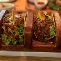 Mixed Tacos at Chia Vegan Restaurant in Cusco