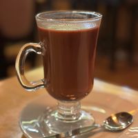Hot Chocolate at Chia Vegan Restaurant in Cusco