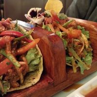 Tacos  at Chia Vegan Restaurant in Cusco