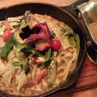 Fettuccine  at Chia Vegan Restaurant in Cusco