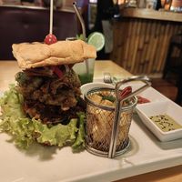 Chicharron vegano at Chia Vegan Restaurant in Cusco