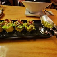 Ceviche at Chia Vegan Restaurant in Cusco