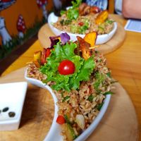 Vegan rice  at Chia Vegan Restaurant in Cusco