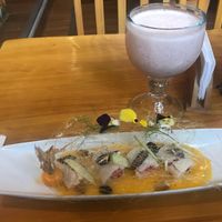 Coconut roll  at Chia Vegan Restaurant in Cusco