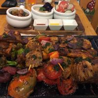 Vegan grill at Chia Vegan Restaurant in Cusco