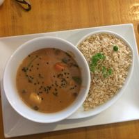 Massaman curry 👍 at Chia Vegan Restaurant in Cusco