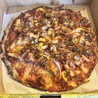 The rustler pizza  at Pizza Luce in Richfield