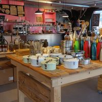 Interior at FOIFI – ZeroWaste Ladencafé in Zurich