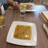 Cucumber soup at Wegemania in Kielce