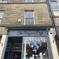 Outside  at The Origami Cafe & Gift Shop in Alnwick