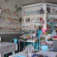 Lovely little cafe with lots of cute little gifts to browse! at The Origami Cafe & Gift Shop in Alnwick