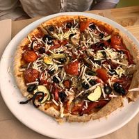 Pizza  at Cafe Del Fin in Toledo