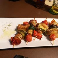 Vegan starter at Cafe Del Fin in Toledo