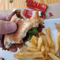 beyond burger ! 😍 at Cafe Del Fin in Toledo
