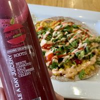 Tofu pizza   at Apple a Day Store & Cafe in Miami Beach