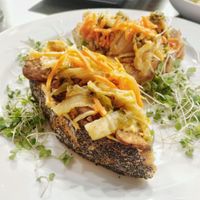 kimchi toast at Torrey Pints in La Jolla